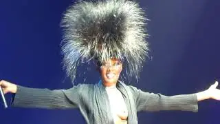 Grace Jones - Slave to the Rhythm (+ hula hoop + band intros) - Royal Festival Hall, London, 10/6/22