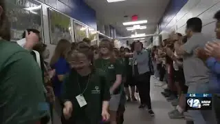 Riverside Middle Special Olympics sendoff