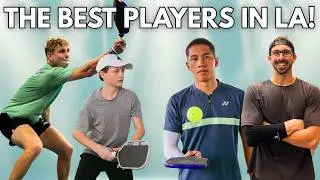 LA's BEST PICKLEBALL PLAYERS! | 5.0+ Men's Doubles