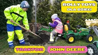 Traktor John Deere dla dzieci | Rolly Toys