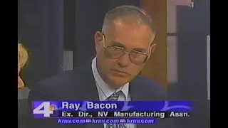 Nevada Newsmakers - Aug 26, 2003 - Ray Bacon, Jim Hager, David King