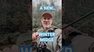 ❄️ Testing a NEW winter midge ❄️ The SNOW fly