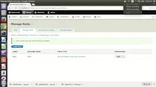 Creating Custom content type in Drupal 8
