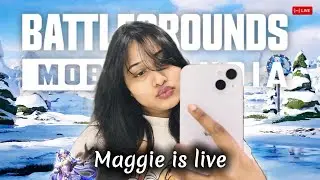 fun with maggie #shortlive #bgmi #telugugirlgamer #bgmilive