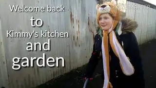 Woman working hard at the allotment!