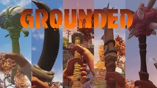 Grounded - All Melee Weapons Showcase