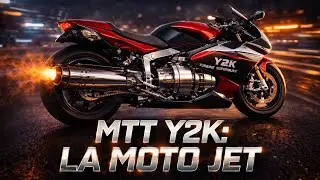 MTT Y2K: La Moto Impulsada por Turbina - ¿Es la Más Extrema del Mundo?