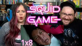 Реакция / Обзор игры Squid Game 1x8 FRONT MAN - Эпизод 8