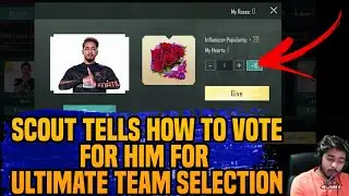 Scout Tells How to Vote for him for Ultimate Team Elimination