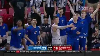 Kansas vs Texas Tech Men's Basketball Highlights