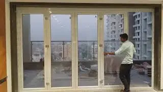 Upvc window sliding folding doors