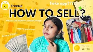 How to sell on FreeUp app | Can we sell old clothes & unused products? | Earn money #freeup