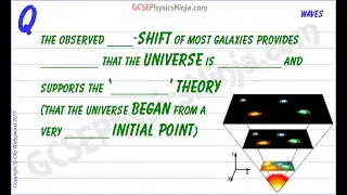 The Big Bang Theory - Observational Evidence - GCSE Physics
