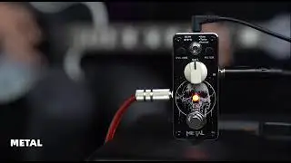 Sondery Metal Distortion Pedal for Electric Guitars, 3 Modes of Solo Turbo and Normal