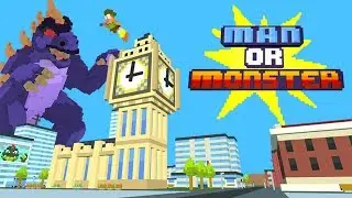 Man or Monster: Gameplay trailer - a free Miniclip game