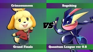 Crimsonmoon (Isabelle) vs Sogeking (Greninja) - Grand Final - Jenzo's Quantum League Ver 0.8