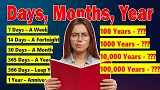 Learn Days, Months, Years Vocabulary in RECORD Time with This Trick