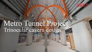Exploring Melbourne&rsquo;s Metro Tunnel Project: Trinocular cavern design