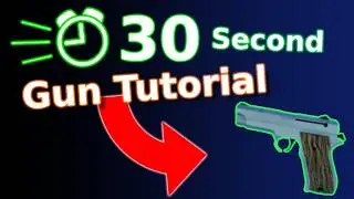 How to make a Gun in Roblox Studio WITHOUT Scripting