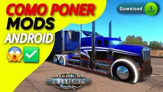 PONER MODS EN ANDROID - AMERICAN TRUCK SIMULATOR - FACIL Y RAPIDO✅️