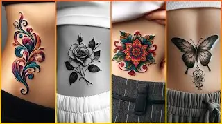 Most Beautiful Abdomen Tattoo Ideas For Girls 2024/Stomach Tattoo Design For Ladies/Women's Tattoos!