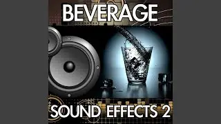 Ice Water Pour (Pouring Ice Water into Glass) (Version 1) (Sound Effect)