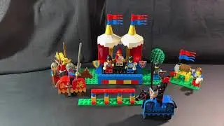 Lego: Knight's Challenge (time-lapse & stop-motion)
