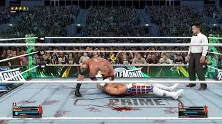 WWE 2K25 WRESTLEMANIA MAIN EVENT BROCK VS GUNTHER