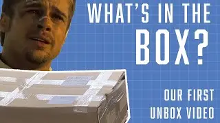 Opening our box of car parts goodies! Our first unboxing video.