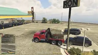 Grand Theft Auto V Online - Tow Truck Service (Tataviam Truckstop - Tataviam Mountains)