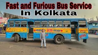 Fast & Furious Bus Service in Kolkata Howrah To Barasat L238 #busjourney #L238 #localbusjourney