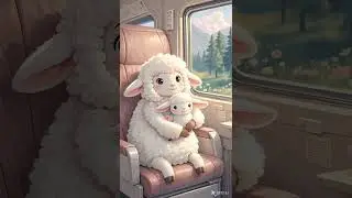 Little Sheep and Sheep Mom are going on a trip~jimeng 2025 04 28 663 火车在开