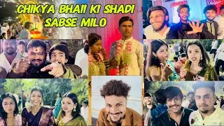 Chikya bhaii ki शादी 💍||  sab reels star🤩full enjoy mastii || पुणे shahiid vlog daily 
