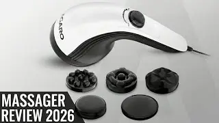 AGARO Atom Plus Electric Handheld Full Body Massager, @techheight 