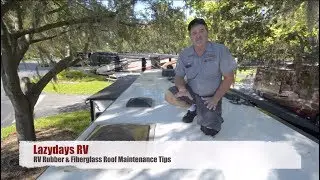 RV Rubber & Fiberglass Roof Maintenance Tips