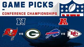 Conference Championships Game Picks! | NFL 2020