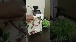 Floral Jute bags || Printed Jute gift bag || Return gift bags || Lucky Jute Collections ||