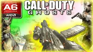 Call of Duty: Ghosts (AMD A6, Radeon R4 Graphics) Low End PC (512MB)