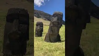 Moai statues, Easter Island, Chile 🇨🇱