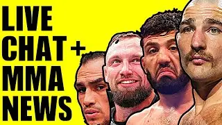🔴LIVE: MMA DAILY &ndash; Strickland Anger Issues, Arman vs Ilia Debate, CJI 2 Drama, Tony Boxing & More!