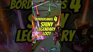 I Found a SHINY Legendary in Borderlands 4! (Insane Loot Drop) #gamer #borderlands4 #shorts