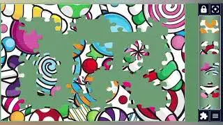Colorful Confectionery Collage 🍭🍥🍡🧩 amazing jigsaw puzzle 🧩//@jigsawpuzzle45