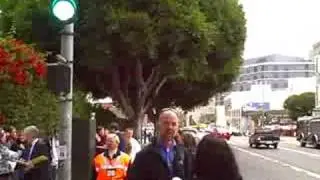 School Fire Drill - Students evacuate in emergency drill