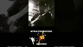 STRATOCASTER VS IBANEZ - FIGHT! #ibanez #stratocaster #fyp #metal #hammerfest #HEDRA #numetal
