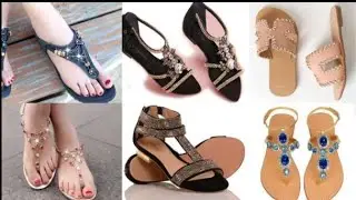 Types of flats sandals with names |Trendy flat 2022#fashion