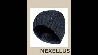 Mens Fleece Lined Thermal Cuffed Winter Beanie Hat