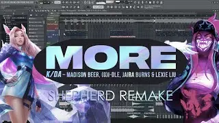 K/DA &ndash; MORE (Madison Beer, (G)I-DLE, Lexie Liu, Jaira Burns und Seraphine) (Instrumental) - FREE FLP