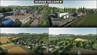 Farming Simulator 19. Work in a Slovak village.\Farming Simulator 19. Работа в словацкой деревне.