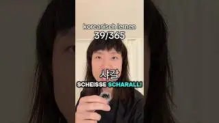 lernen Sie jeden Tag koreanisch.Wie kann man Schei&szlig;e auf koreanisch sagen. #korean #koreanisch #kpop