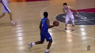 Jackie Carmichael charges toward the basket... BOOMSHAKALAKA! (Borac - Igokea, 20.3.2021)